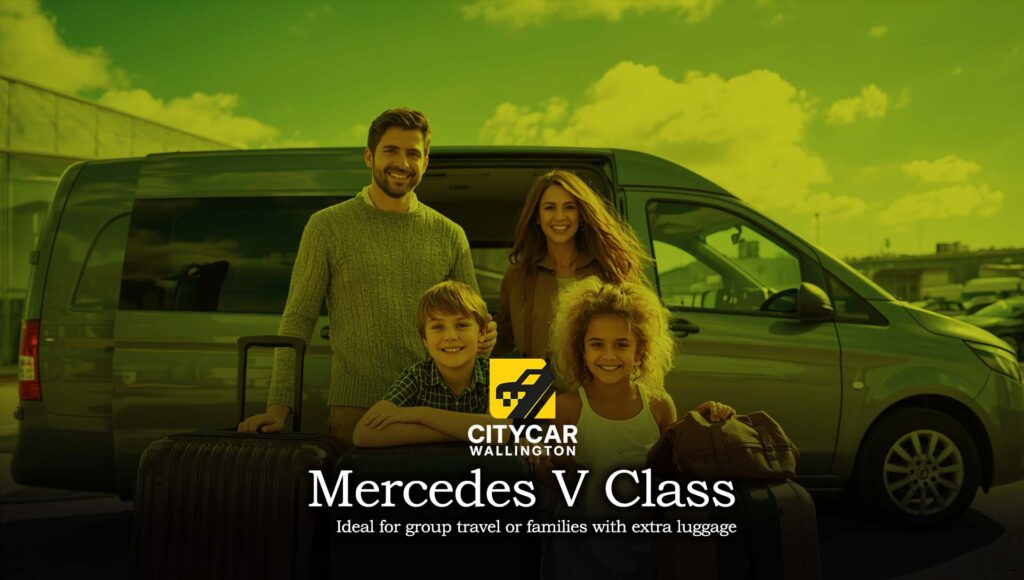 Mercedes V Class - Minicab Chauffeur Service by CitycarWallington